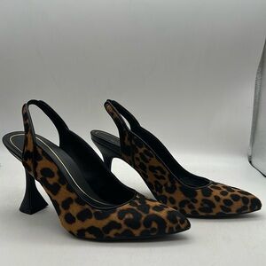 Leopard Heels Vionic size 9